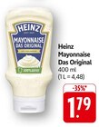 Mayonnaise Das Original im Angebot bei EDEKA in Darmstadt Mayonnaise Das Original Angebote von Heinz bei EDEKA Darmstadt für 1,79 €