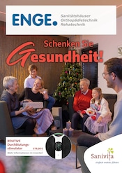 Aktueller Sanitätshaus Enge GmbH Sanitätshaus Prospekt in Salzgitter und Umgebung, "Schenken Sie Gesundheit!" mit 6 Seiten, 13.11.2024 - 31.01.2025