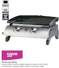 Plancha gaz Sydney en promo chez Carrefour Dijon à 59,99 €