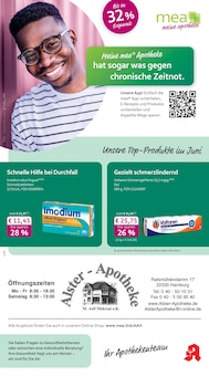 Aktueller mea - meine apotheke Prospekt "Unsere Juni-Angebote" für Hamburg Aktueller mea - meine apotheke Prospekt für Hamburg mit Seiten