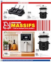 Friteuse Angebote im Prospekt "ARRIVAGES MASSIFS : C’est le moment d’en profiter !" von Carrefour Friteuse Angebote im Prospekt "ARRIVAGES MASSIFS : C’est le moment d’en profiter !" von Carrefour auf Seite 4