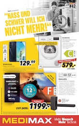 MEDIMAX Prospekt "NASS UND SCHWER WILL ICH NICHT MEHR!", 11 Seiten, 10.10.2025 - 10.10.2025 Aktueller MEDIMAX Prospekt, "NASS UND SCHWER WILL ICH NICHT MEHR!", mit Angeboten der Woche, gültig von 10.10.2025 bis 10.10.2025