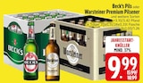 Beck's Pils oder Warsteiner Premium Pilsener Angebote von Beck's bei EDEKA Ingolstadt für 9,99 €