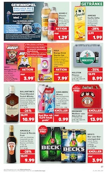 Sekt Angebot im aktuellen Kaufland Prospekt auf Seite 27
