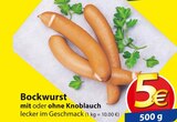 Bockwurst bei famila Nordost im Prospekt  für 5,00 €