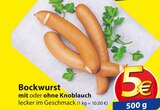 famila Nordost - Bockwurst Angebot im Prospekt Bockwurst bei famila Nordost im Prospekt für 5,00 €