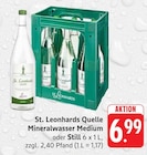 Aktuelle Mineralwasser Angebote bei Trinkgut in Frankfurt (Main) Aktuelles Mineralwasser Medium Angebot bei Trinkgut in Frankfurt (Main) ab 6,99 €
