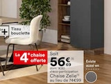 Chaise Zelie - But Chaise Zelie à 56,69 € dans le catalogue But