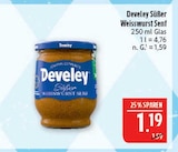 Aktuelle Weißwurst Angebote bei Marktkauf in Fürth Aktuelles Develey Süßer Weisswurst Senf Angebot bei Marktkauf in Fürth ab 1,19 €
