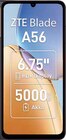 Blade A56 Celestial Black / Floating Gold im Angebot bei MEDIMAX in Wismar Blade A56 Celestial Black / Floating Gold Angebote von ZTE bei MEDIMAX Wismar für 84,99 €