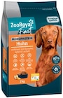 Hundetrockenfutter Mono-Protein Huhn im REWE Prospekt Hundetrockenfutter Mono-Protein Huhn von ZooRoyal im aktuellen REWE Prospekt für 4,99 €