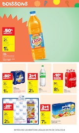 Promos Coca-Cola dans le catalogue "LE MOIS MONOPOLY" de Carrefour Market Coca-Cola en promo dans le catalogue Carrefour Market à la page 43