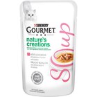 GOURMET Nature's Creations Soup, Köstliche Brühe mit natürlichem Thunfisch und Sardellen 40 g Angebote von Gourmet bei Zookauf Leverkusen für 0,59 €