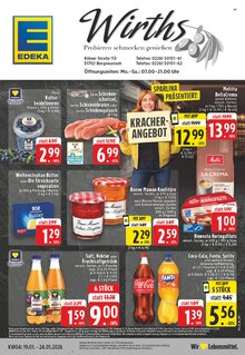 Cola im EDEKA Prospekt "Aktuelle Angebote" mit 26 Seiten (Gummersbach)