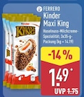 Kinder Maxi King von Ferrero im aktuellen ALDI Nord Prospekt