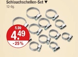 Schlauchschellen-Set für 4,49 € bei V-Markt im Angebot Schlauchschellen-Set im aktuellen V-Markt Prospekt