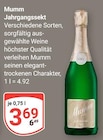 Jahrgangssekt Angebote von Mumm bei GLOBUS Gotha für 3,69 €