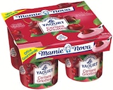 Yaourt Gourmand aux cerises griottes - MAMIE NOVA dans le catalogue Carrefour