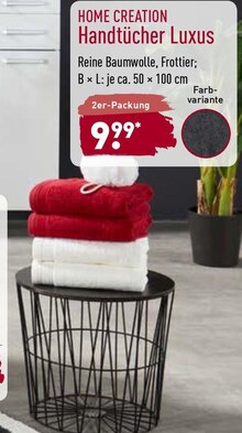 Handtücher Luxus bei ALDI Nord in Brandenburg Handtücher Luxus im Angebot bei ALDI Nord Brandenburg für 9,99 €