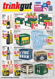 Getränkemarkt Prospekt von Trinkgut Bochum Trinkgut Prospekt: "Aktuelle Angebote", 6 Seiten, 07.07.2025 - 12.07.2025