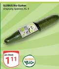 Bio-Gurken bei GLOBUS im Prospekt "" für 1,11 €