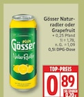 NaturRadler im Angebot bei EDEKA in Hennigsdorf NaturRadler Angebote von Gösser bei EDEKA Hennigsdorf für 0,89 €