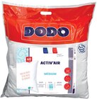 Oreiller "Activ'Air" - DODO - Carrefour à Saint-Étienne Oreiller "Activ'Air" - DODO en promo chez Carrefour Saint-Étienne à 11,99 €