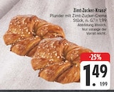 Aktuelle Zucker Angebote bei EDEKA in Erlangen Aktuelles Zimt-Zucker-Kranz Angebot bei EDEKA in Erlangen ab 1,49 €