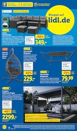 Terrassenüberdachung Angebot im aktuellen Lidl Prospekt auf Seite 34
