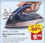 Mini-Bügeleisen PC-DB 3125 Angebote von Profi Care bei combi Neustadt für 9,99 €