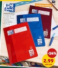 Schulhefte DIN A4 im Angebot bei Penny in Delmenhorst Schulhefte DIN A4 Angebote von Oxford bei Penny Delmenhorst für 2,99 €