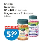 Gummies D3 + B12 von Kneipp im aktuellen V-Markt Prospekt für 5,99 €