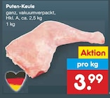 Puten-Keule im Netto Marken-Discount Prospekt Puten-Keule von  im aktuellen Netto Marken-Discount Prospekt für 3,99 €