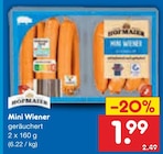 Aktuelle Wiener Würstchen Angebote bei Netto Marken-Discount in Dresden Aktuelles Mini Wiener Angebot bei Netto Marken-Discount in Dresden ab 1,99 €