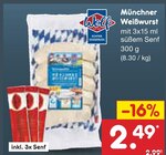 Münchner Weißwurst Angebote von Wolf bei Netto Marken-Discount Eberswalde für 2,49 €