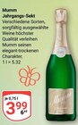 Jahrgangs-Sekt im Angebot bei GLOBUS in Plauen Jahrgangs-Sekt Angebote von Mumm bei GLOBUS Plauen für 3,99 €