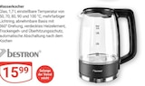 Aktuelles Wasserkocher Angebot bei GLOBUS in Duisburg ab 15,99 €