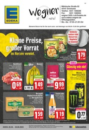 Discounter Prospekt von EDEKA Dortmund EDEKA Prospekt: "Aktuelle Angebote", 24 Seiten, 25.09.2023 - 30.09.2023