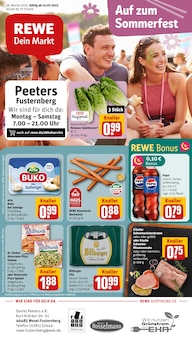 Aktueller REWE Prospekt für Wesel mit  Seiten