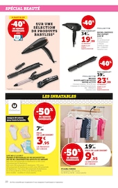 Catalogue Super U en cours à Besançon, "la beauté À PRIX BAS", Page 20