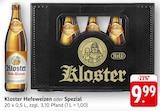 Hefeweizen im Angebot bei EDEKA in Baden-Baden Hefeweizen Angebote von Kloster bei EDEKA Baden-Baden für 9,99 €