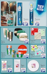 REWE Tischdeko im Prospekt 