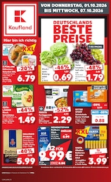 Kaufland Prospekt "Hier bin ich richtig", 66 Seiten, 01.10.2026 - 01.10.2026 Aktueller Kaufland Prospekt, "Hier bin ich richtig", mit Angeboten der Woche, gültig von 01.10.2026 bis 01.10.2026