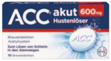 akut 600 mg Hustenlöser Brausetabletten bei LINDA im Balve Prospekt für 6,95 €