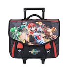 Cartable à roulettes Mario Kart en promo chez Carrefour Chambéry à 31,92 €
