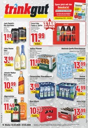 Trinkgut Prospekt für Herzogenrath mit 10 Seiten Trinkgut Prospekt für Herzogenrath: "Aktuelle Angebote", 10 Seiten, 02.03.2026 - 07.03.2026