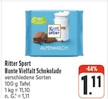 Bunte Vielfalt Schokolade bei nah und gut im Flossenbürg Prospekt für 1,11 €