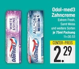 Zahncreme Extrem Fresh von Odol-med3 im aktuellen EDEKA Prospekt für 2,29 €