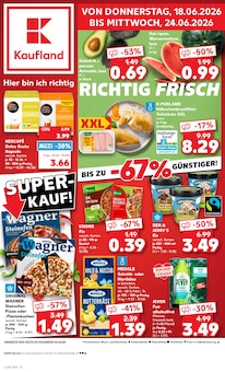 Kaffee im aktuellen Kaufland Prospekt (Aurich) Kaffee im Kaufland Prospekt "Hier bin ich richtig" mit 56 Seiten (Aurich)