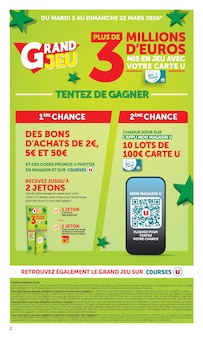 Catalogue U Express à Cléder cette semaine, valable du 03/03/2026 au 15/03/2026 Prospectus U Express à Cléder, "U Express", 28 pages de promos valables du 03/03/2026 au 15/03/2026